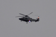 Morten 20 august 2025 - Politihelikopter over Høyenhall, klokken er 19.52 og det blir mitt siste bilde i kveld