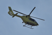 Morten 7 august 2025 - LN-OUJ over Høyenhall, ikke av LN-OUJ, men jeg så Norsk Luftambulanse 7 august 2018