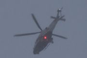 Morten 1 januar 2025 - Politihelikopter over Høyenhall, men det er en som er nærme nok, når jeg er ute på verandaen