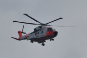 Morten 1 juli 2025 - SAR Queen 0281 besøker Høyenhall, det er Luftforsvaret redningstjeneste som er først ute med sin Leonardo AW101 Mk.612 som dem fikk i oktober 2021