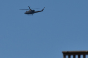 Morten 19 juli 2025 - Bell 412HP over Høyenhall, det er Forsvaret 339 Special Operations Aviation Squadron (SOAS) som er ute med sin oppgraderte Bell 412HP. Dem flyr lavt i dag
