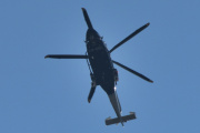 Morten 19 juli 2025 - LN-ORC besøker Høyenhall, klokken er 13.52 og det er Politiet med sin nyeste Leonardo AW169 fra 2019. Snart så blir det flere...