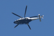 Morten 19 juli 2025 - LN-ORC over Høyenhall, klokken er 14.12. Ja, det kan forekomme at et politihelikopter er i luften i Bydel Østensjø - sier Al
