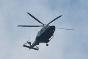 Morten 24 juli 2025 - LN-ORC besøker Høyenhall, klokken er 12.22 og det er Politiets nyeste Leonardo AW169 som kommer