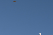 Morten 6 mai 2025 - Politihelikopter over Høyenhall, at vi får solen og månen på samme dagen, det har vi vel ikke gjort før