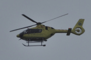 Morten 27 mai 2025 - LN-OUJ over Høyenhall, jeg prøver og finne et bilde av Norsk Luftambulanse i mai 2018, men det er først i juni 2018 jeg ser noen. Det var kun Svensk Luftambulans jeg så i mai 2018