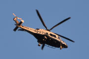Morten 6 mai 2025 - Politihelikopter over Høyenhall, vi har så mange månebilder, vi har jo den 19 mai 2021 og 26 mai 2023