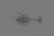 Morten 11 november 2025 - Norsk Luftambulanse over Høyenhall, klokken er 14.54 og den har fem rotorblader. Da er det en Airbus MBB-BK 117 D-3