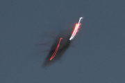 Morten 12 november 2025 - Politihelikopter over Høyenhall, klokken er 16.55 og jeg er ikke stødig nok. Jeg har ikke tatt bilde av dem 12 november før, nå skjønner jeg hvorfor