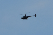 Morten 11 oktober 2025 - Robinson R44 over Hvitsten