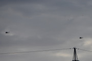 Morten 13 oktober 2025 - To Bell 412 over Høyenhall