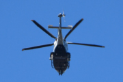 Morten 25 september 2025 - LN-ORC over Høyenhall, klokken er 11.06 og nå er det femte gangen dem flyr over her