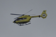 Morten 12 september 2025 - LN-OOT over Høyenhall, klokken er 12.29. Det er Norsk Luftambulanse som er ute med sin Airbus H145 Lege Luftambulansetjenesten fra februar 2018