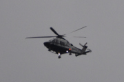 Morten 14 september 2025 - Politihelikopter over Høyenhall, klokken er 16.19. Det er litt dårlig vær om dagen, men vi skal se om vi har sett dem den 14 september før