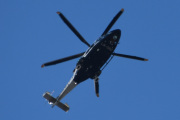 Morten 25 september 2025 - LN-ORC over Høyenhall, klokken er 10.50. Det er Politiet som kommer med sin nyeste Leonardo AW169 som dem fikk i oktober 2019
