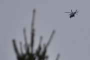 Morten 13 april 2026 - Politihelikopter over Høyenhall