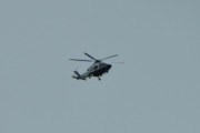 Morten 14 april 2026 - Politihelikopter over Skulleruddumpa