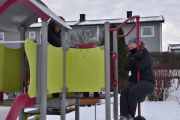 Morten 1 februar 2026 - LN-OTN over Høyenhall