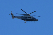 Morten 14 februar 2026 - Politihelikopter over Høyenhall
