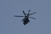 Morten 19 februar 2026 - Politihelikopter over Høyenhall