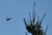 Morten 21 februar 2026 - Politihelikopter over Høyenhall