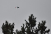 Morten 1 januar 2026 - Politihelikopter over Høyenhall