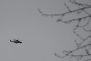 Morten 1 januar 2026 - Politihelikopter over Høyenhall