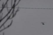 Morten 21 januar 2026 - Politihelikopter over Høyenhall