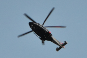 Morten 1 mai 2026 - Politihelikopter over Høyenhall
