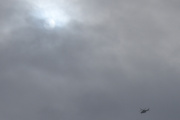 Morten 1 mars 2026 - Politihelikopter over Høyenhall