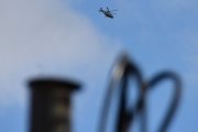 Morten 29 mars 2026 - Politihelikopter over Høyenhall
