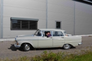 Litt mindre, men ser ut som en gammel Opel, tar jeg feil?