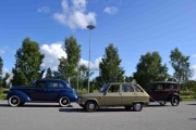 Oi, her må jeg bare ta et bilde. Ikke hver dag det kommer slike fine gjester ved siden av