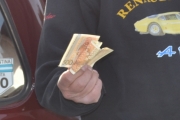 Fikk ikke kjøpesummen, men man kan alltids kroppe et bilde da, syns jeg ser 2 femhundre lapper jeg