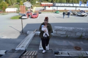 Nå er det første gangen maskoten skal inn på Brandbulåven, og det blir helt sikkert ikke siste gangen kan jeg love dere