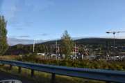 Men her skjer det også utbygging, så snart er det 50 km i timen på denne strekningen også