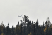 Nå manglet vi bare månen og en fugl, så kunne bilde bli bra det. Men nå må vi dra videre, kan ikke stå her å vente på fly