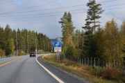Men nå må vi passe på, vi har kommet til en strekningsmåling hvor du skal, på nesten 4 km holde nåla på 80 km. Dette krever konsentrasjon skal jeg love deg