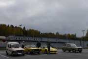 La meg presentere familien med mange Renault-er i Hagen, og nå er vi 5 Renault-er på plassen allerede