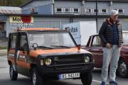 Han kjører en Renault Teilhol Rodeo fra 1984, resten kan dere sjekke selv