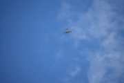 Det var kun et fly over Brandbu i dag, og det fløy for høyt til at jeg kunne se hvem det var