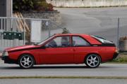 Neste bil som kommer er også rød, det er en Renault Fuego TX 2L fra 1981. Uten han så kommer ikke jeg og veteranbilen min noen sted :-)