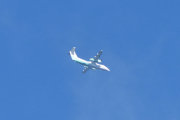 Dash 8 har flyruta si over her, dem kan være fra 1984 og nyere, så noen av dem vi ser kan være veteraner