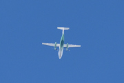 Flyr det et fly over her så tar jeg det med, er litt rar sånn - Dash 8 tror jeg dette er