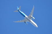 Men nå kommer det et fly igjen, jeg tror det er en Boeing 787-9 Dreamliner