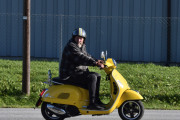 Hei du! Er du en veteran - nei, her tok jeg feil. Det er en Piaggio Vespa GTS fra 2019, var det mulig og ta sånn feil...