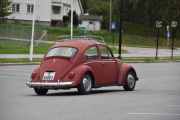 Her fikk jeg tak i bobla, det er en Volkswagen 1200 fra 1964. Den er to år yngre enn den som er på Møller Ryen