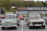 Hva med en Renault 6 og en Renault 4CV i samme bilde, det er 20 års aldersforskjell mellom disse to her