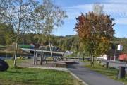Vigga elven renner gjennom Brandbu, ser vi en ny park her?