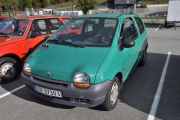 Det er Erling sin første bil, tror jeg... Det er en Renault Twingo fra 1995, så da har vi to av dem her i dag